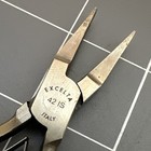 Excelta 42 Is Precision Flat Nose Pliers 3-star Stainless Steel - Made In Italy