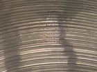 1960 s Avedis Zildjian 20  Medium Sizzle Ride Cymbal 2100g Usa Vintage 