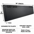 Full Sound System Custom Made Amplifier Rack 1 2 Pvc Plastic