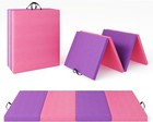Folding Gymnastics Mat Portable Exercise Tumbling Mat Home Gym Yoga Pilate Thick
