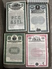  lot Of 10  Variety Of Bond Certificates Cheap  Wow 