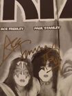 Kiss 1999 Psycho Circus Small Concert Poster Autographed By Gene  Ace   Peter