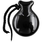 Semi-professional Flamenco Jale Spanish Pollopas Castanets  Black Plastic