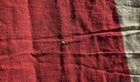 Large Vintage Antique Great Britain Union Jack Uk Linen Flag 102cm X 76cm