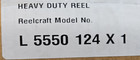 Reelcraft 15550124x