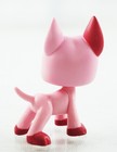 2   Mini Pet Shop Toys Dog Mauve Pink Patches Girl Toys Lps  2598 Rare Gift