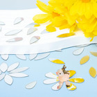 300pcs Mini Leaf Shape Craft Mirrors Mosaic Tiles Self Adhesive   1 Inch Small