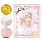  3 Piece Baby Crib Bedding Set For Girls - Newborn  Infant   Toddler Nursery 