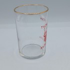 Vintage Small Budweiser Beer Glass Think Fresh Drink Fresh 6 Oz Capacity Taster