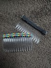 Native American Hand Beaded Hair Comb Set By Jean