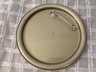 Mcdonalds Mcd l t  Round Pinback Button Vintage 3  Hamburger Advertising
