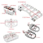 Mx Floorboards Shifter Pegs Footpegs Brake Pedal For Harley Touring Dyna Chrome
