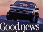 1989 Hyundai Sonata Print Ad Good News