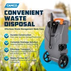 Camco 39007 Rhino Portable 36 Gallon Rv Waste Holding Tank W  Hose   Accessories