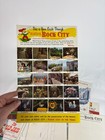 Vintage Travel Brochure Lot Postcards Maps Tourism 1960s Usa Mixed Ephemera