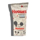 Lot Of 5 Disney Baby Huggies Snug   Dry Diapers  Size 5  3 Diapers New  