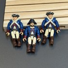 Ultra Rare 3 Mega Bloks Assassin s Creed Figures French Revolution Soldier Toys