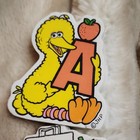 Sesame Street Alphabet Vintage Foam Letters Set All See Pics  incomplete 
