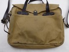 C c  Filson Rugged Twill Original Briefcase Tan Messenger Bag 70256