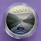 2017  10 Fine Silver Coin - Canada   s 150th - Kayaking On The River Coin coa Only