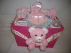 Baby Girl Lil Butterfly 25 Piece Baby Shower Gift Basket Or Centerpiece
