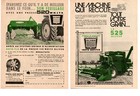 1971 -72  Ad  4 Pages Oliver White  Tractor 1365 344-har 520 525  In French