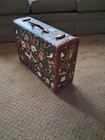 Samsonite Streamlite Luggage Floral Outside Vintage Original Interior 