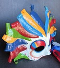 Saltimbanco Rainbow Mask Cirque Du Soleil Official Souvenir Wearable Art Decor 
