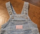 Vintage Baby Bgosh Oshkosh Overall Bubble Romper Denim Size 3 Months