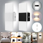 1-5pk Modern Led Wall Light Up Down Lamp Sconce Spot Lighting Bedroom Fixture Us