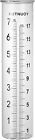 7 Capacity Rain Gauge Glass Replacement Tube With Lip For Yard Garden 1