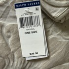 Ralph Lauren Cotton Baby Blanket With Matching Bibs