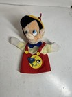 Vintage Disney World On Ice Magic Kingdom Pinocchio Hand Puppet New Plush