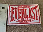Everlast Boxing Equipment Patch Medium 4 5 x 3  Red White Bronx Ny