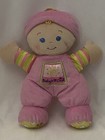 Fisher Price Pink My First Doll Stuffed Plush Baby Rattle Security Lovey 2008