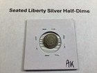 1861 Seated Liberty Silver Half-dime Type 4 Legend On Obverse 061124 32ak