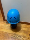 Vintage Edelrid Ultralight Climbing Helmet Blue Made In Germany Sz 55-61