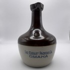 The Cudahy Packing Co Omaha Beef Tea Stoneware Advertising Jug 1900s Advertising