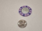 Holiday Casino Las Vegas Nevada  500 Chip Vtg  Metallic silver Mid  Poker Token