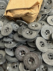  6  Nos Us Army Zinc Buttons  5 8 Inch  Post Wwi - Wwii   U-31