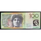 Australian  100 Dollar Circulated P61 Older Design Banknote Australia Polymer