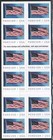 Mint Us Flags Booklet Pane Of 20 Forever Stamps Scott  5344a  mnh 