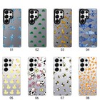 Adorable Animals Phone Case Laser Cover For Samsung Galaxy S24 Ultra S22 S23 S25