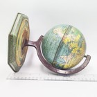Vintage J  Chein Tin Litho World Globe Coin Bank Zodiac Calendar Base 1930s