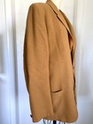 Vintage 60s 70s Leisure Suit Jacket Blazer Coat Turmeric Disco Mens 44 Long