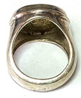 Sterling Silver Silpada R1630 Ancient Roman Coin Ring 20mm Size 9