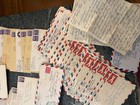 Lot  180 1950s Love Letters Korean War Era Soldier Husband To Wife Buffalo Ny