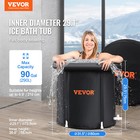 Vevor Ice Bath Tub For Athlete Cold Water Therapy Plunge Tub Inflatable Bathtub