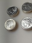 1924 P Peace Silver Dollars  Roll Of 20 Dollars  Approx  80  Uncirculated  
