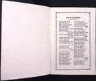 1939 Uss Chaumont Farewell Dinner Menu   Passenger List